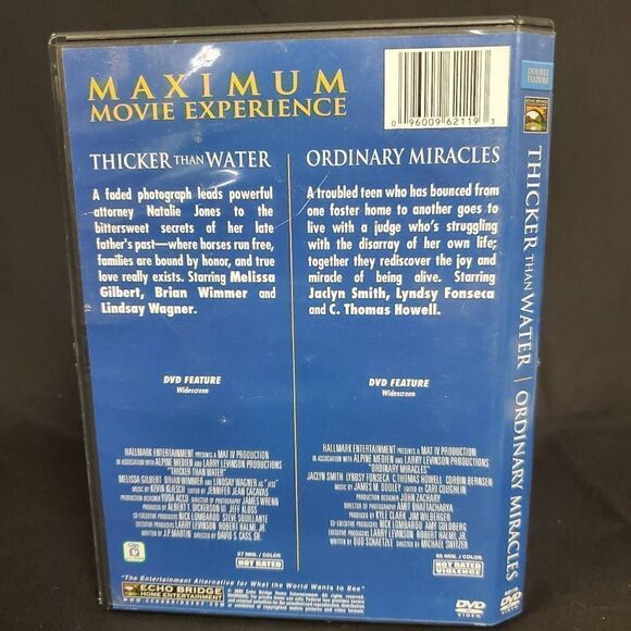 Thicker than water, Ordinary miracles, Double feature DVD - Picture 3 of 4